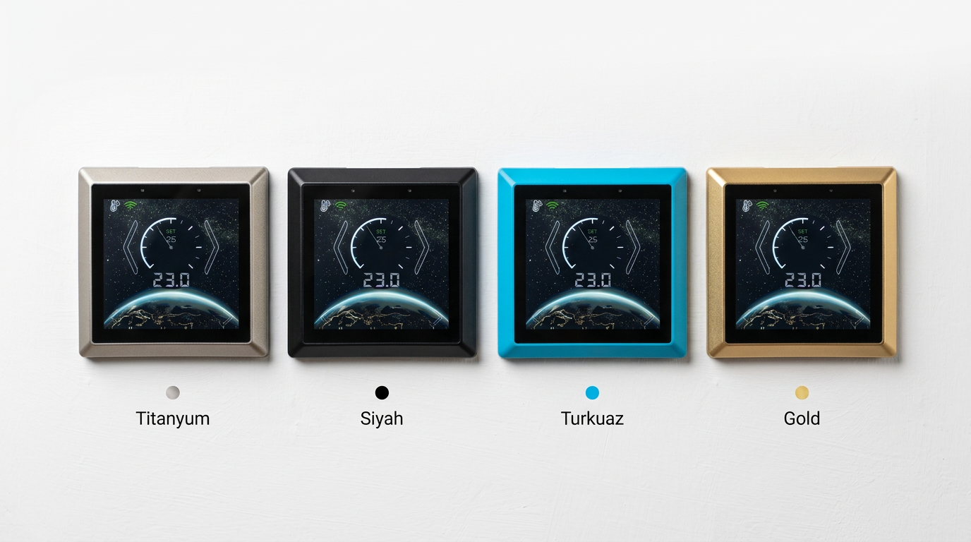 iCe Akıl Anahtar 4 renk seçeneği - yerli akıllı ev teknolojisi